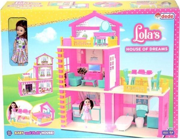 Fen Toys 03663 Lola Nın Düşler Evi 3 Katlı - Image 1