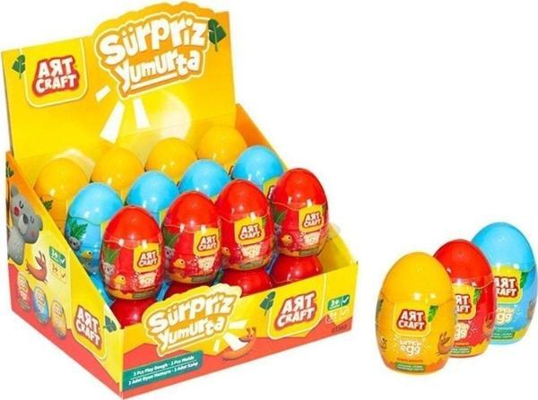 Dede 03360 Art Craft Oyun Hamuru Küçük Boy Sürpriz Yumurta - Image 1