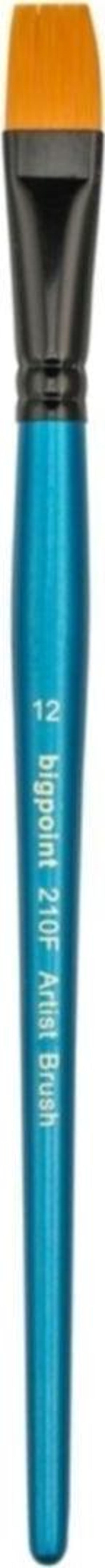 Bigpoint 210F Serisi Sentetik Kıl Düz Kesik Fırça No 12 ( 1 Adet) - Image 1