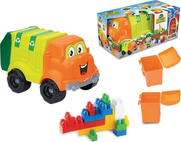 Dede Çöp Kamyonum Bloklu Kutulu (30 Prç) 03451 - Image 1