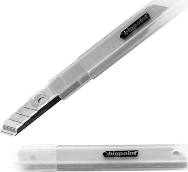 Bigpoint Maket Bıçağı Yedeği Geniş (9Mm) Büyük Boy 10'Lu Adet 10 Tüp - Image 1