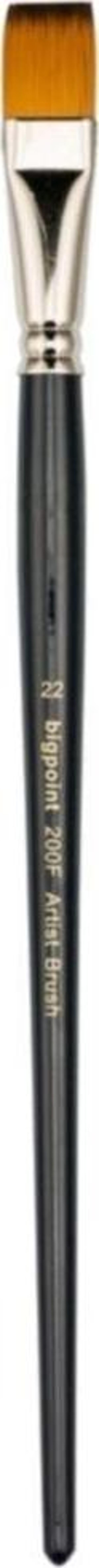 Bigpoint 200F Serisi Sentetik Kıl Düz Kesik Fırça No 22 (1 Adet) - Image 1