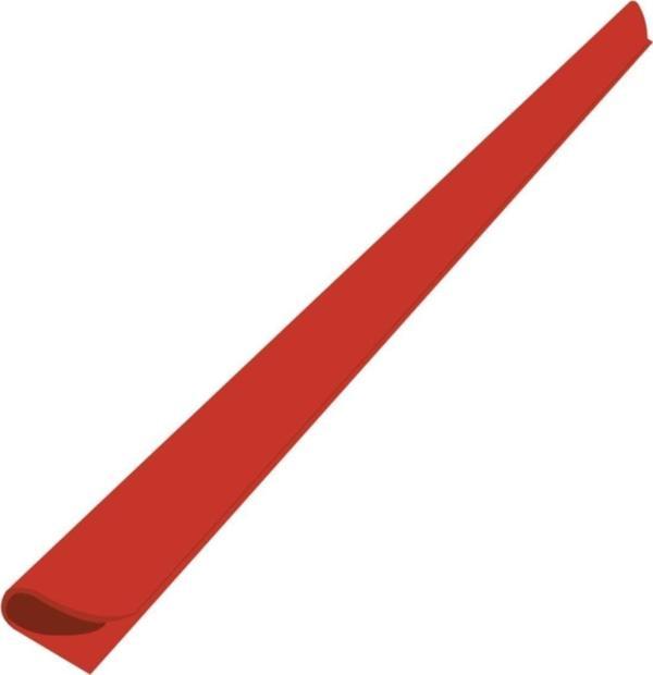 Bigpoint Oval Profil(Sırtlık) 6 Mm Kırmızı 100'Lü Kutu - Image 1