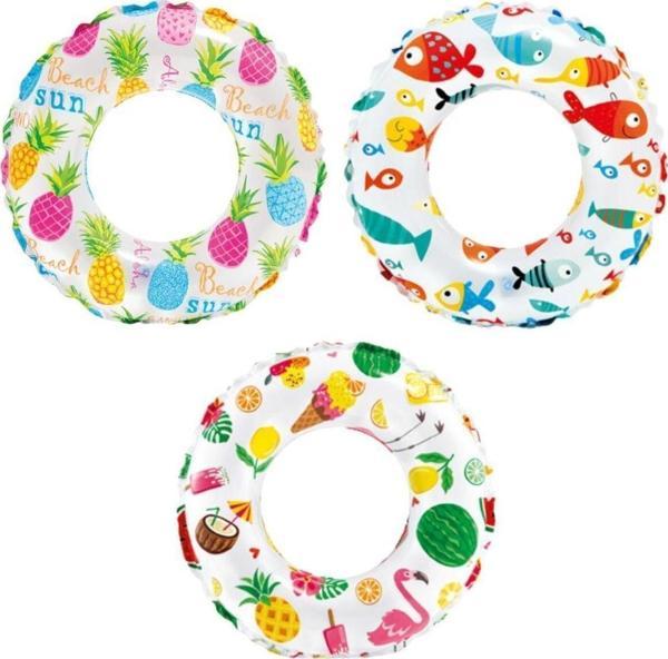 İntex Desenli Lüks Simit 61 Cm - 59241 - Image 1