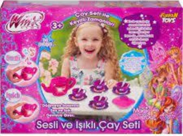 Winx Sesli Ve Işıklı Demlik Çay Seti - Image 1