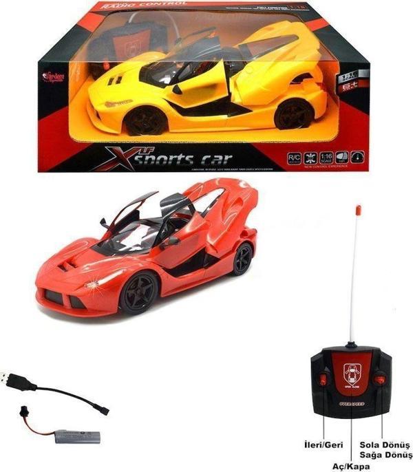 Vardem Xfg - 789 - 508B - 509B Kumandalı Şarjlı 1 16 Kapı Ve Bagajı Açılan Araba - Image 1