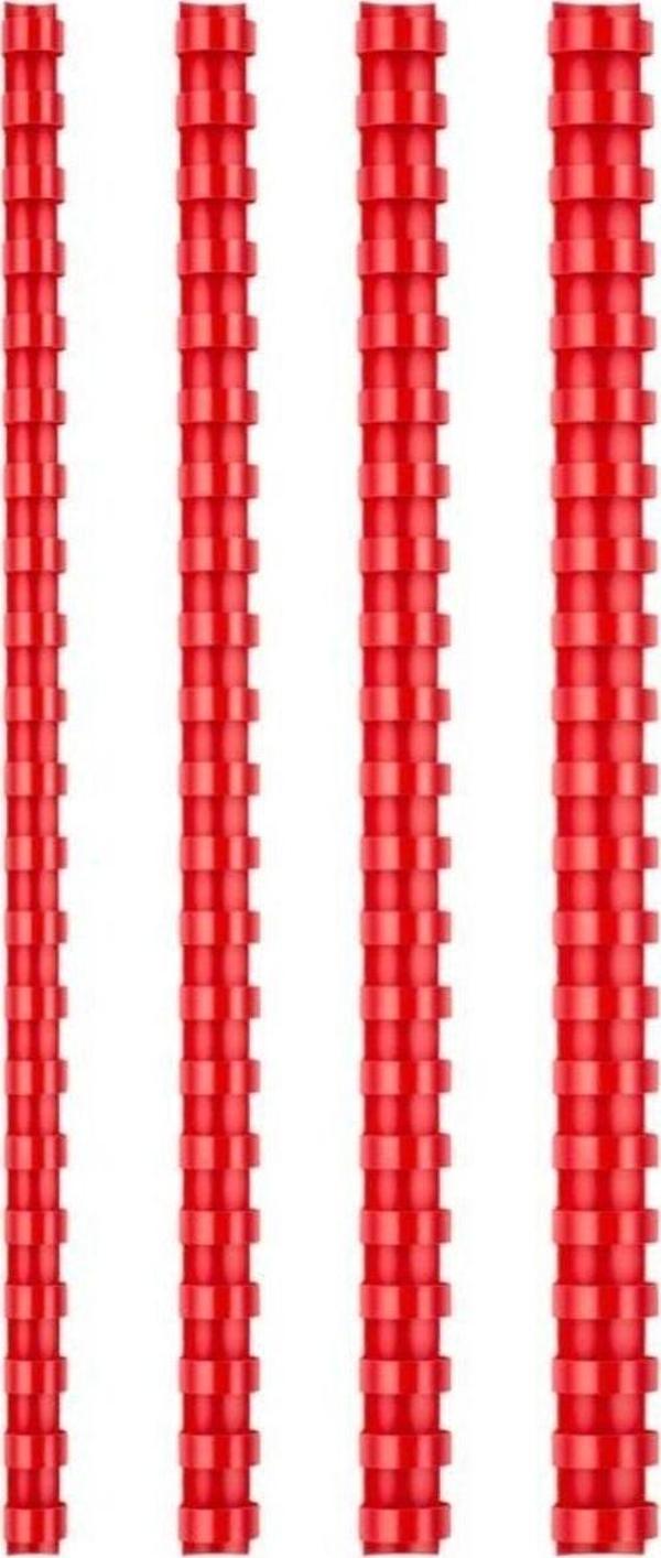 Bigpoint Plastik Spiral 12 Mm Kırmızı 100'Lü Kutu - Image 1