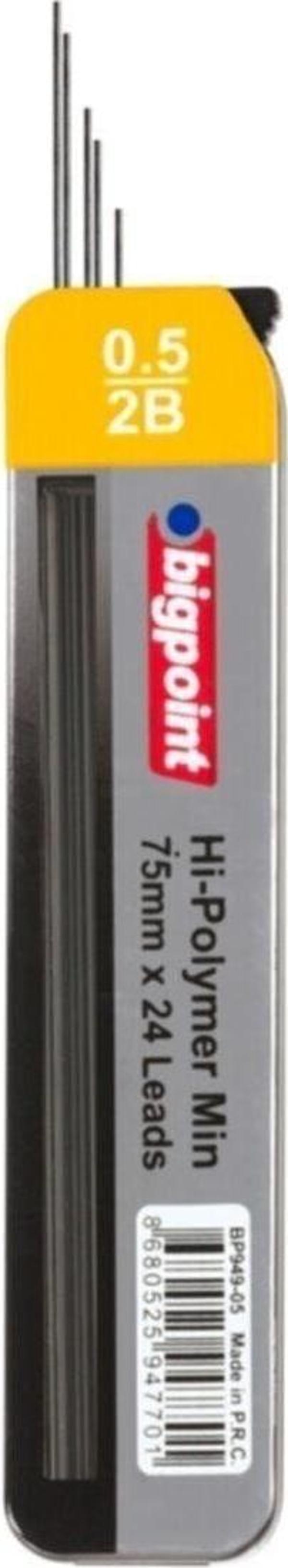 Bigpoint Kalem Ucu 0.5Mm 2B 75Mm 24'Lü Tüp 12'Li Kutu - Image 1