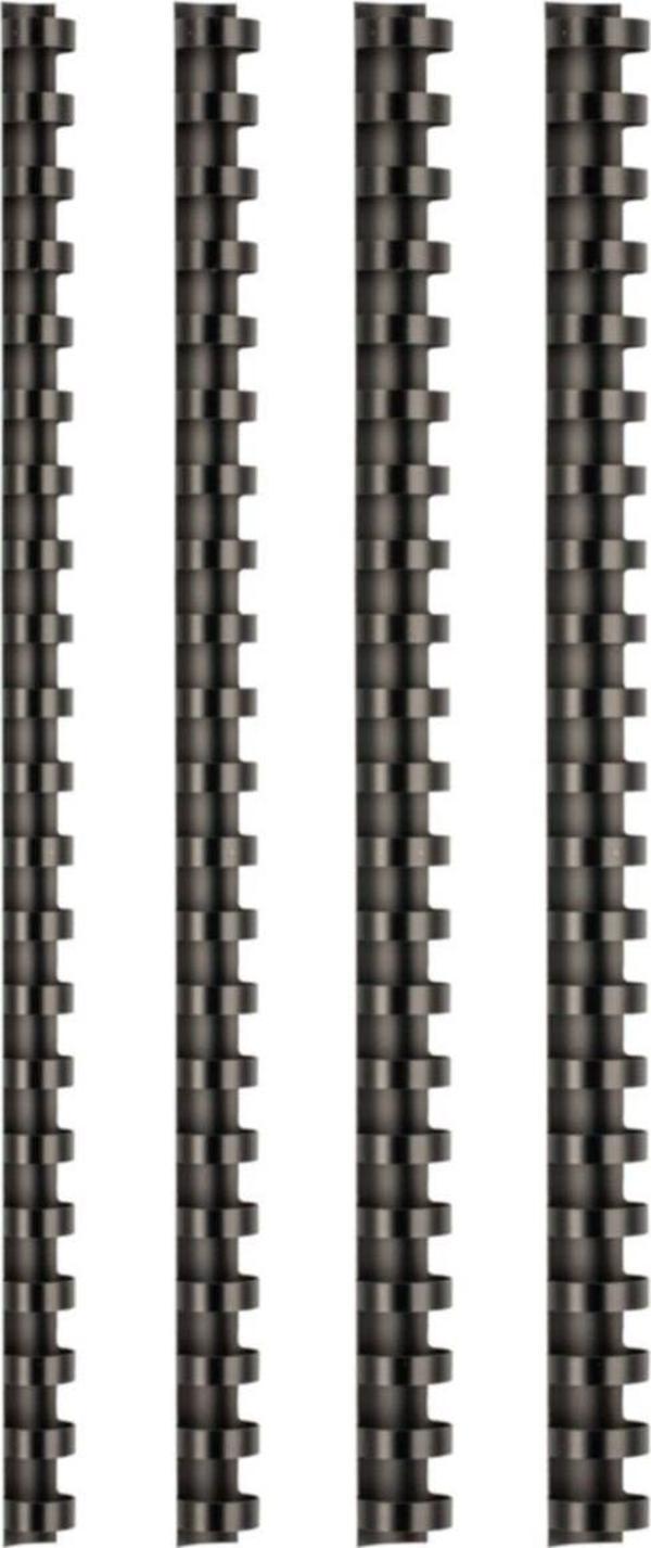 Bigpoint Plastik Spiral 12 Mm Siyah 100'Lü Kutu - Image 1