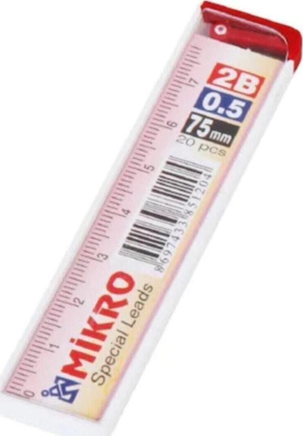Mikro Min 0.5 Mm Cetvelli Kalem Ucu 75 Mm 1 Adet - Image 1