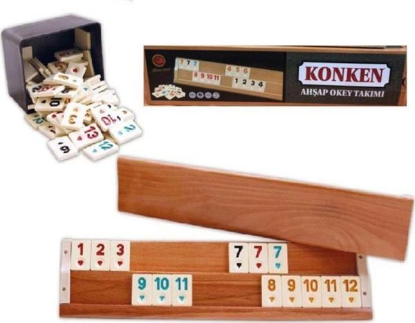 Bisepetim Star 1010143 Okey Takimi Konken Ağaç - Image 1