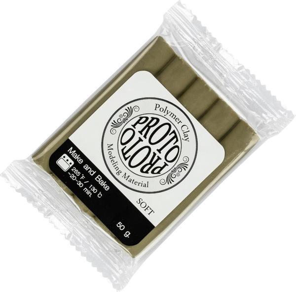 Proto Açık Yeşil Zeytin Rengi Polimer Kil 50 Gr - Image 1