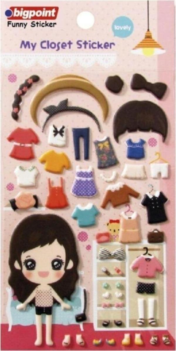 Bigpoint Sticker Kıyafet Giydir Lovely - Image 1