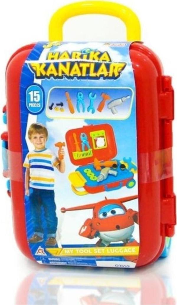 Harika Kanatlar Dede Tamir Set Bavulum 03559 - Image 1