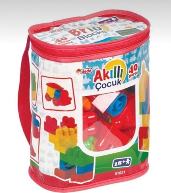 Dede 01021 Askılı Çantada Ilk Legolarım 40 Parça - Image 1