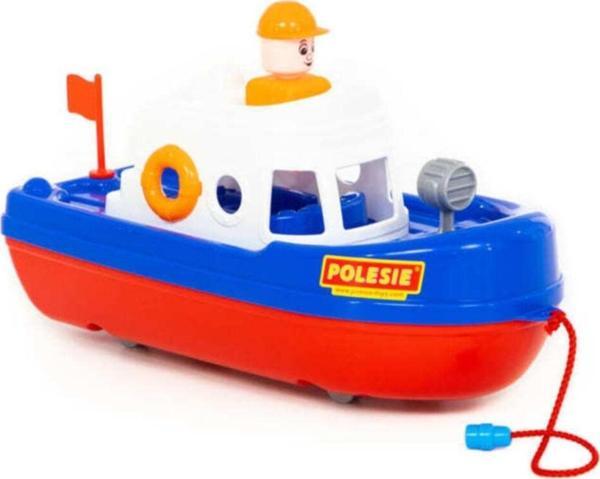 Polesie Oyuncak 47229 Tekne Kurtarıcı Tekerlekli Mavi 30 Cm - Image 1