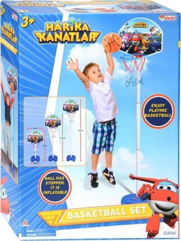 Dede Oyuncak (R)Harika Kanatlar Ayaklı Basketbol Set 03541 x 8 - Image 1