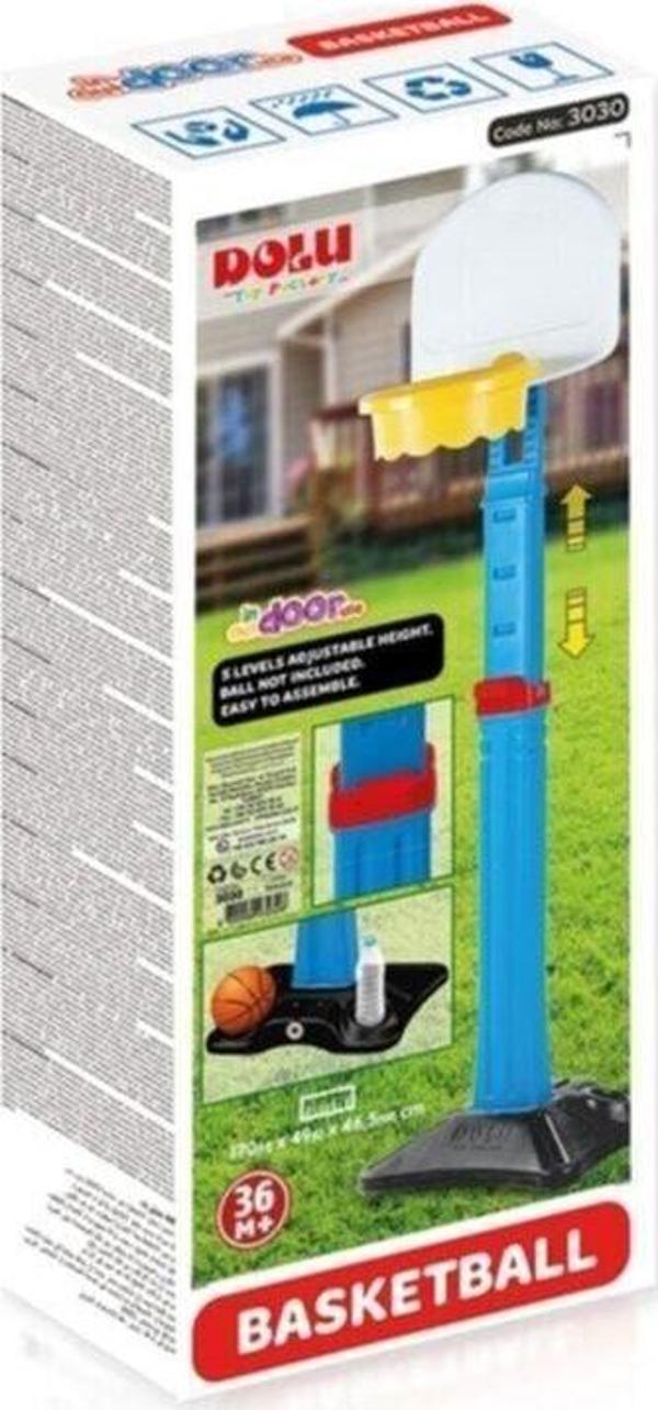 Dolu Oyuncak Dolu Ayaklı Büyük Boy Basketbol Potası 3030 - Image 1