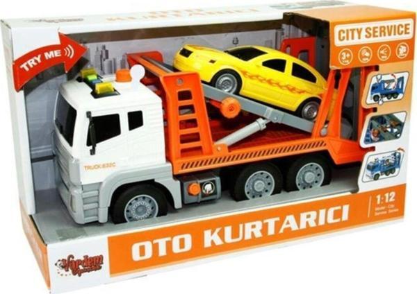 Vardem Oyuncak Vardem Wy832B/Wy832C 1 12 Sürtmeli Sesli Işıklı Oto Kurtarıcı Kut - Image 1