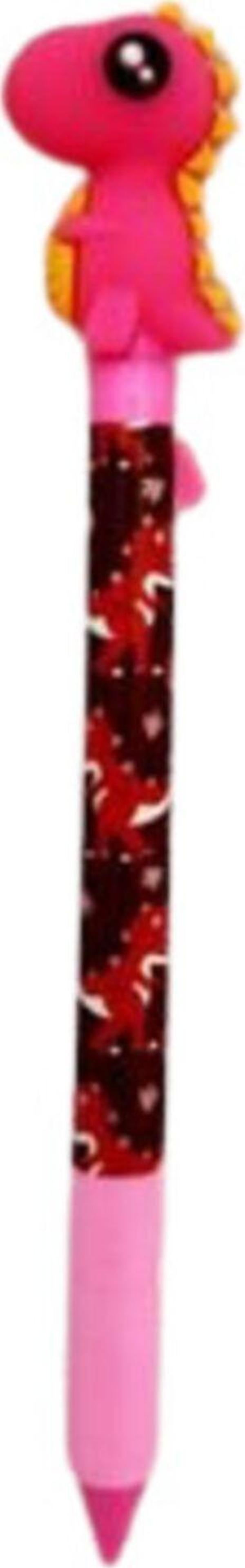 Mikro Dinazor Figürlü Pembe 0.7 Uçlu Kalem - Image 1