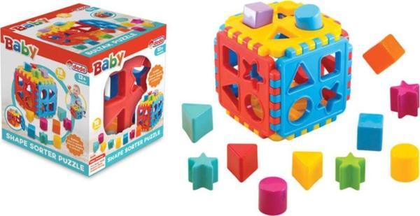 Fen Toys Dede Oyuncak 02209 Bultak Puzzle Eğitici Geometrik Şekiller 18 Prç - Image 1