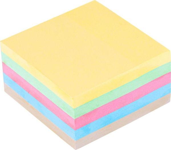 Bigpoint Yapışkanlı Not Kağıdı Küp 75X75 5 Pastel Renk 400 Yaprak( Post - İt ) - Image 1