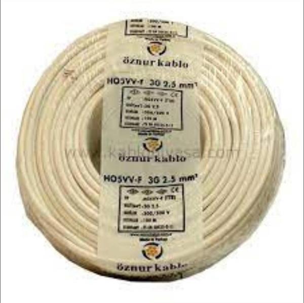 ÖZNUR 3X2,5 mm TTR KABLO - Image 1