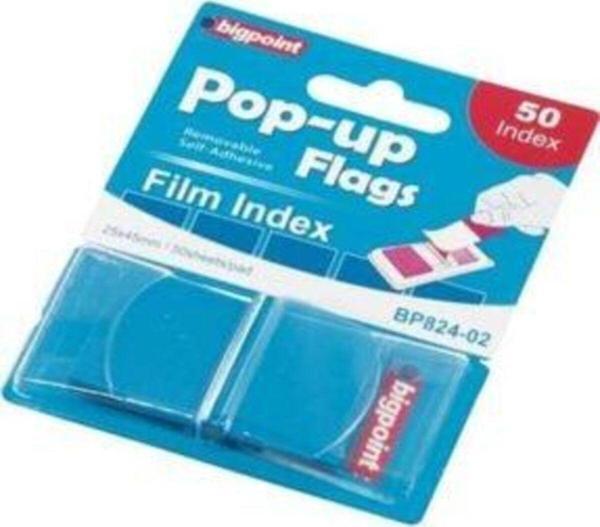 Bigpoint Pop - Up Film Index Tekli Mavi - Image 1