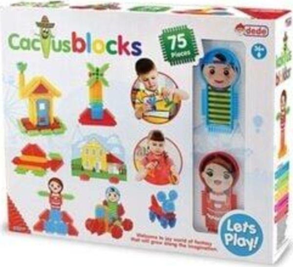 Dede Çocuk Kaktüs Bloklar 75 Parça 03311 - Image 1