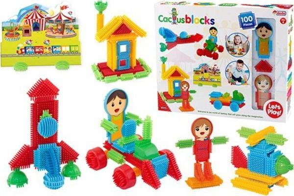 Dede 03315 Kaktüs Blokları 100 Parça  - Image 1