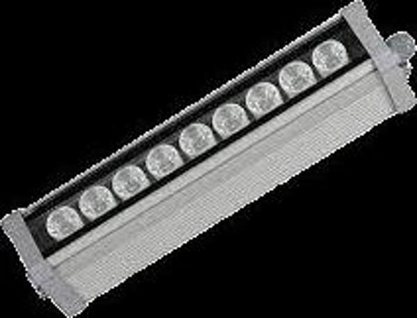 YCL WALLWASHER 9X1W 9W 30CM YEŞİL - Image 1