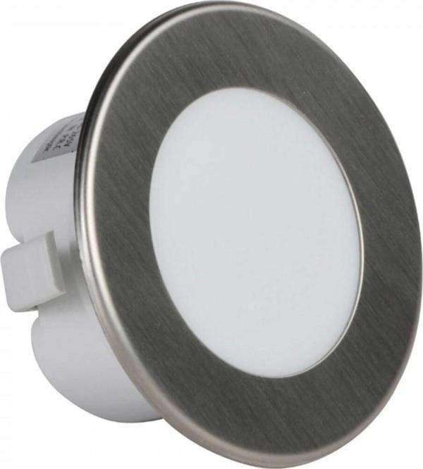 YCL YUVARLAK KROM LED SPOT 1,5W GÜN IŞIĞI RADAR SENSÖRLÜ - Image 1