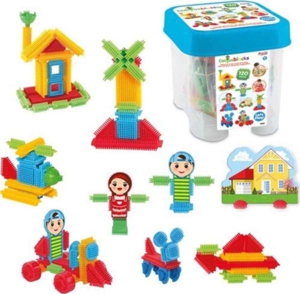 Dede Kaktüs Blok Kova (120 Parça) - Image 1