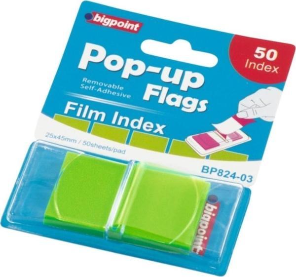 Bigpoint Pop - Up Film Index Tekli Yeşil 24'Lü Paket - Image 1
