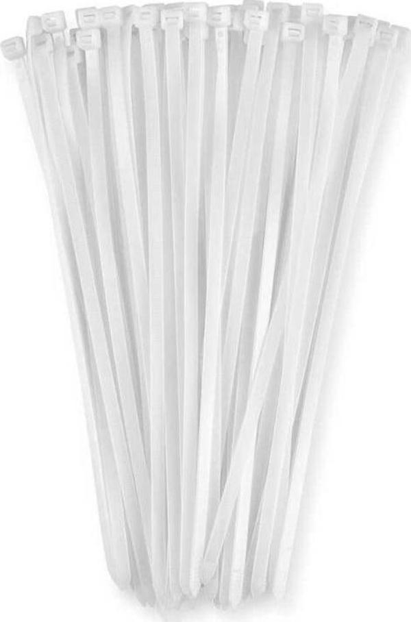 PEMSAN KABLO BAĞI 4,8X450 BEYAZ (100 ADET) - Image 1