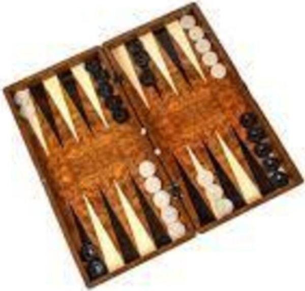 Ks Puzzle Ahşap Klasik Ceviz Tavla - Image 1