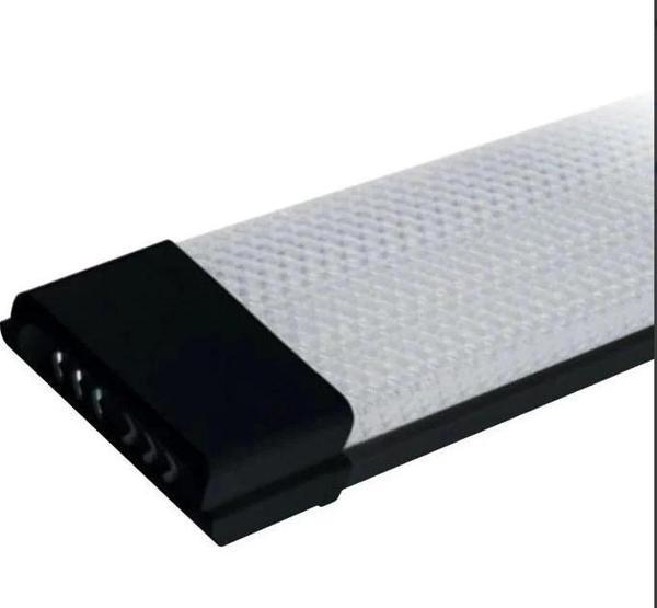 HOROZ Gama 80W Prizma Led Bant Armatür 120cm Siyah 7000K Beyaz Işık - Image 1