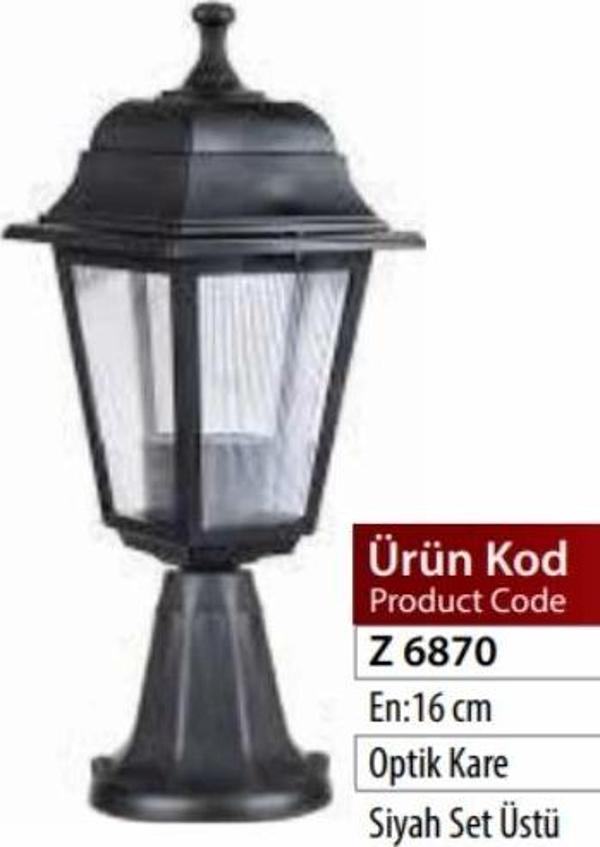 ZERPA KARE SET ÜSTÜ ARMATÜR SİYAH - Image 1