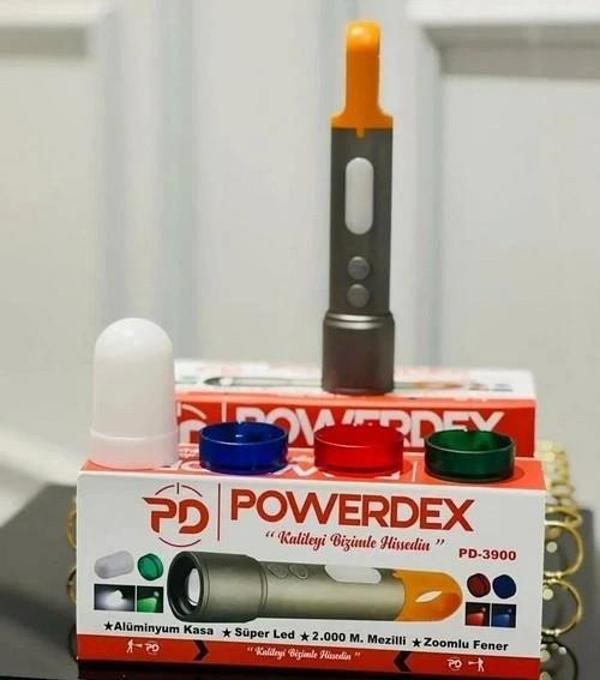 POWERDEX Şarjlı Ledli Profesyonel El Feneri - Image 1