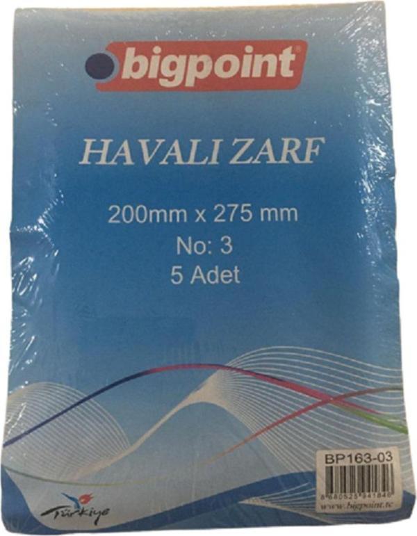 Bigpoint Bp Hava Kabarcıklı Zarf 200Mm X275Mm 5'Li Paket - Image 1