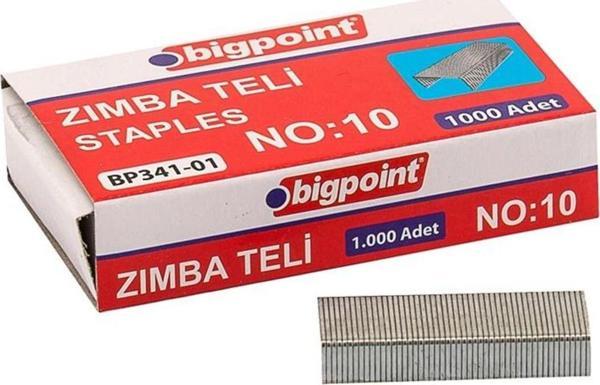 Bigpoint Zımba Teli No 10 Gümüş 10'Lu Kutu - Image 1
