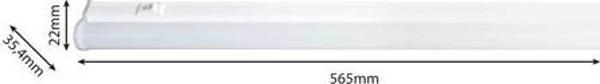 İNOLED 60 CM 8W GÜNIŞIĞI 3000K T5 LED BANT ARMATÜR ANAHTARLI - Image 1