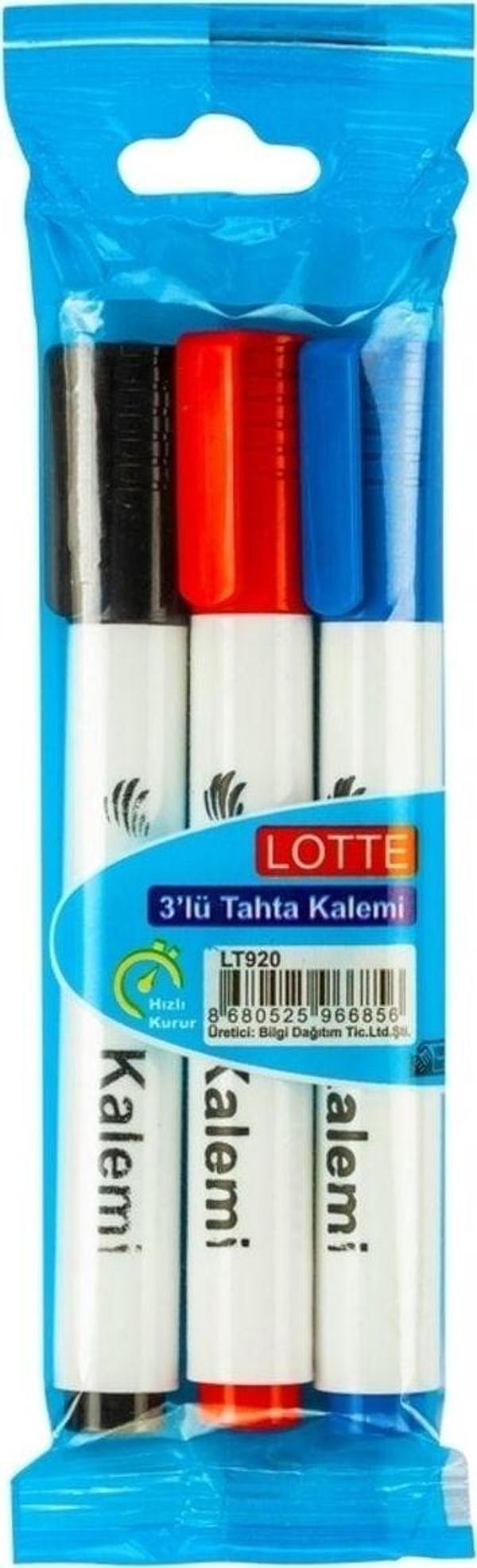 Lotte Tahta Kalemi 3'Lü Set - Image 1