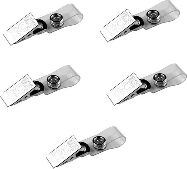 Bigpoint Metal Klips Şeffaf Askılı 5 Adet - Image 1