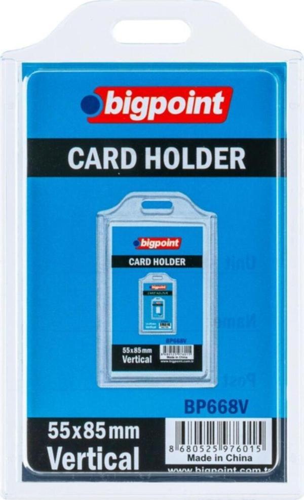 Bigpoint Kart Poşeti Dikey 55X85Mm 10 Lu Poşet - Image 1