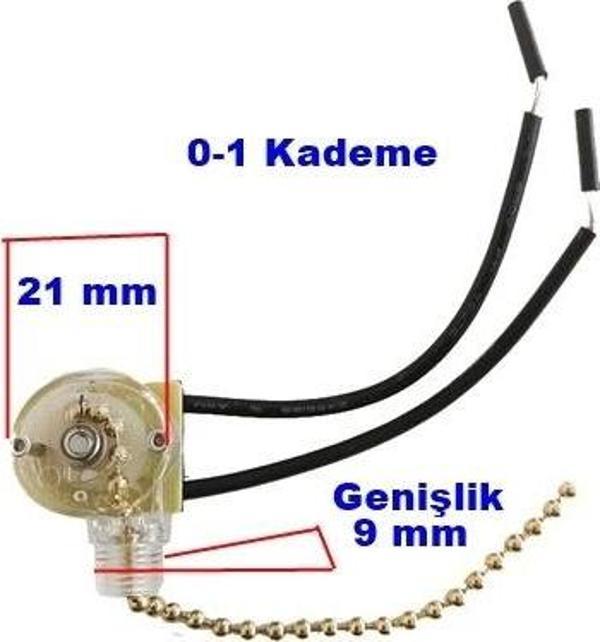 Zincirli Tavan Vantilatörü Anahtarı 0-1 - Image 1