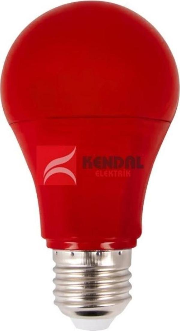 K2 KIRMIZI 5W RENKLİ LED AMPUL E-27 420 LÜMEN - Image 1