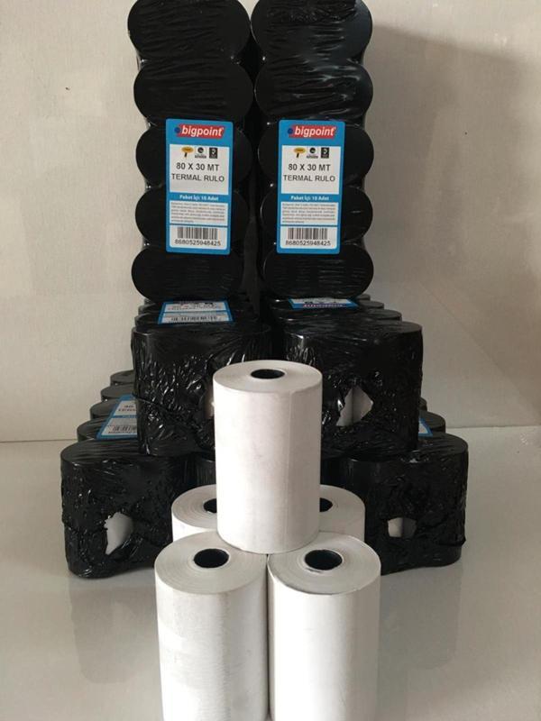 Bigpoint Termal Rulo 80X30 10 Lu 30 Metre 48 Gr Mıtsubishi - Image 1