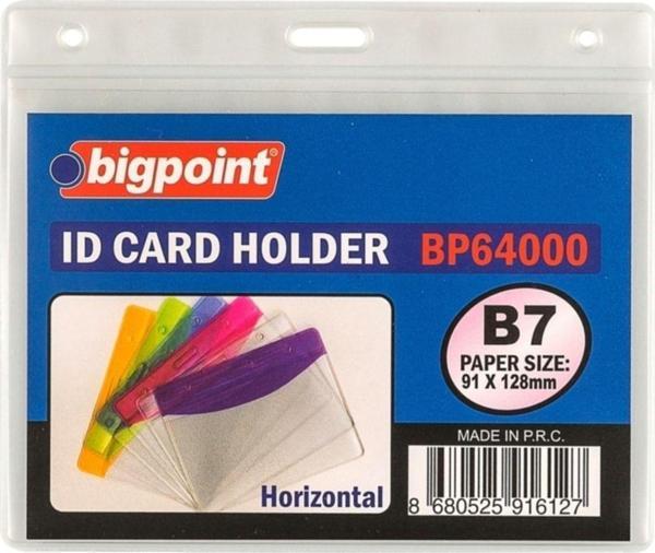 Bigpoint Yatay Korumalı Kart Poşeti B7 128X91 Mm 10'Lu Poşet - Image 1