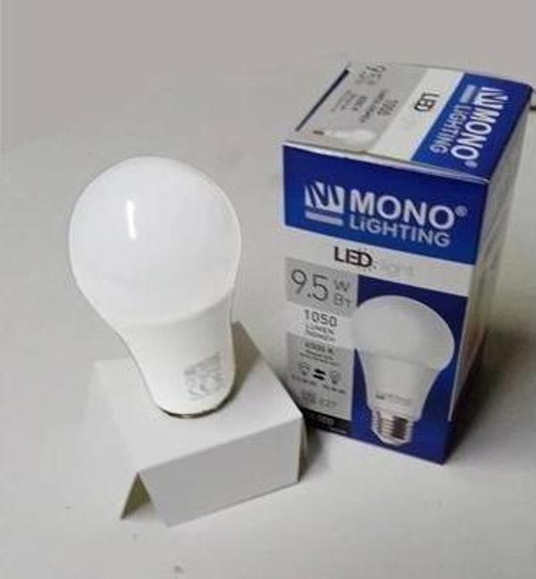 MONO 9,5W LED AMPUL E-27 DUYLU GÜNIŞIĞI 3000K - Image 1